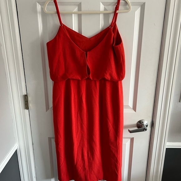 Dress The Population Alondra Dress in Poppy Short Dress - Picture 6 of 8